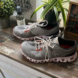 On cloud running shoes